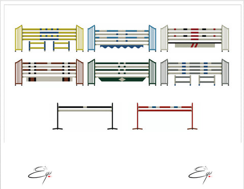 Parco Ostacoli da 6 completo