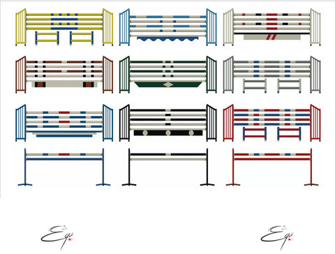 Parco Ostacoli da 9 completo