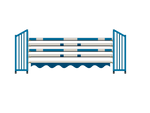 Jumping hurdles 3.50 m